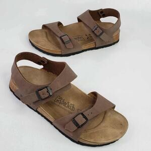 Birkenstock Tan Double Strap Sandals